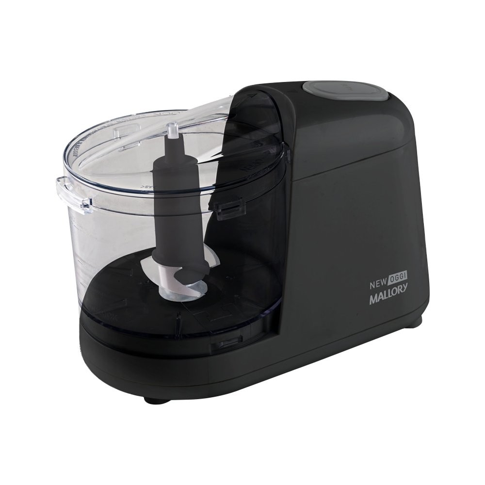 Mini Processador de Alimentos Mallory New Oggi - 150W, 350ml, Preto