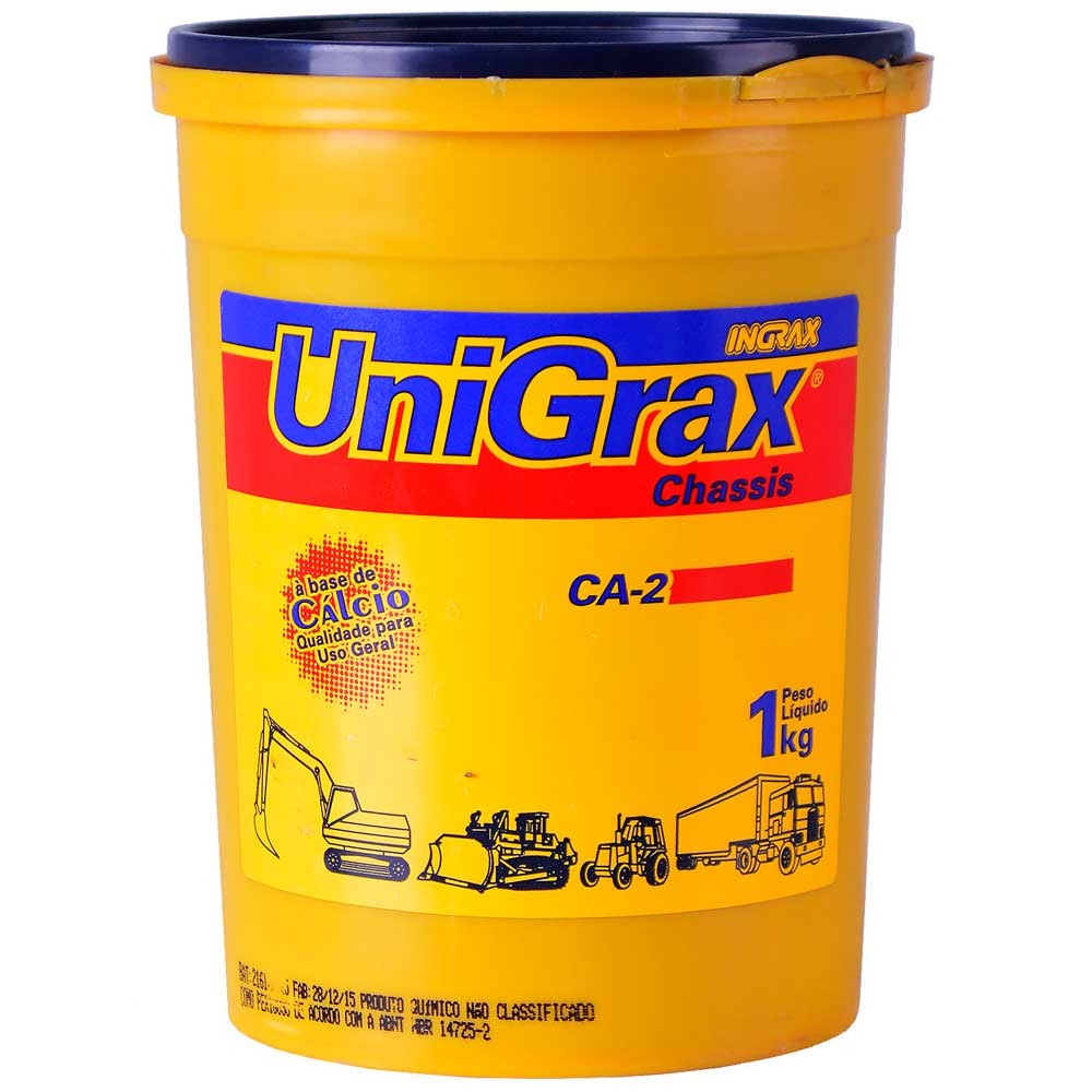 Graxa Castanha Unigrax para Chassis Ca-2 1Kg Ingrax em Oferta na Shopee