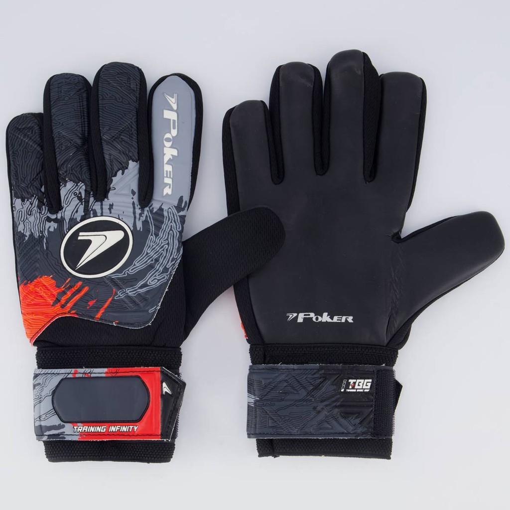Luva Poker Training Infinity Preta e Vermelha em Oferta na Shopee