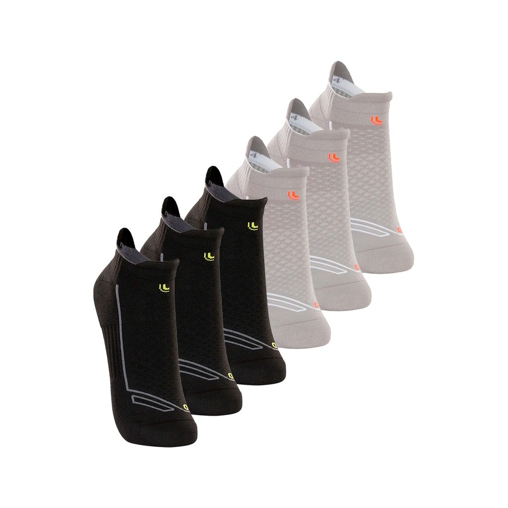 Kit com 6 Pares de Meias Performance Running Lupo 3276-002 Colorido em Oferta na Shopee