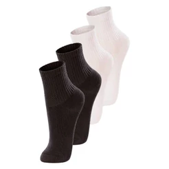 Kit com 4 Pares de Meias Infantil Cano Médio Lupo 2727-088 Colorido