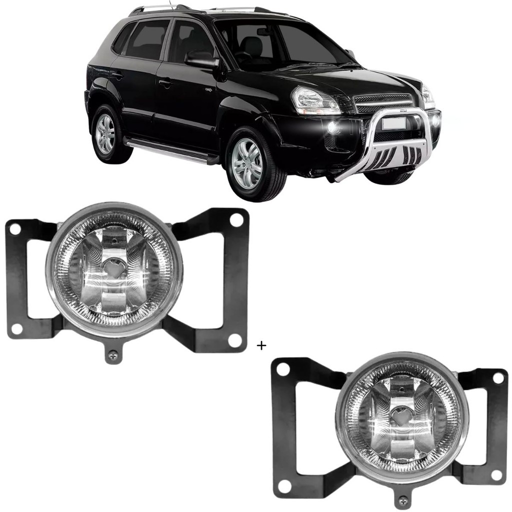 Par Farol Milha Neblina Auxiliar Para Hyundai Tucson 2005 2006 2007 2008 2009 2010 2011 À 2016