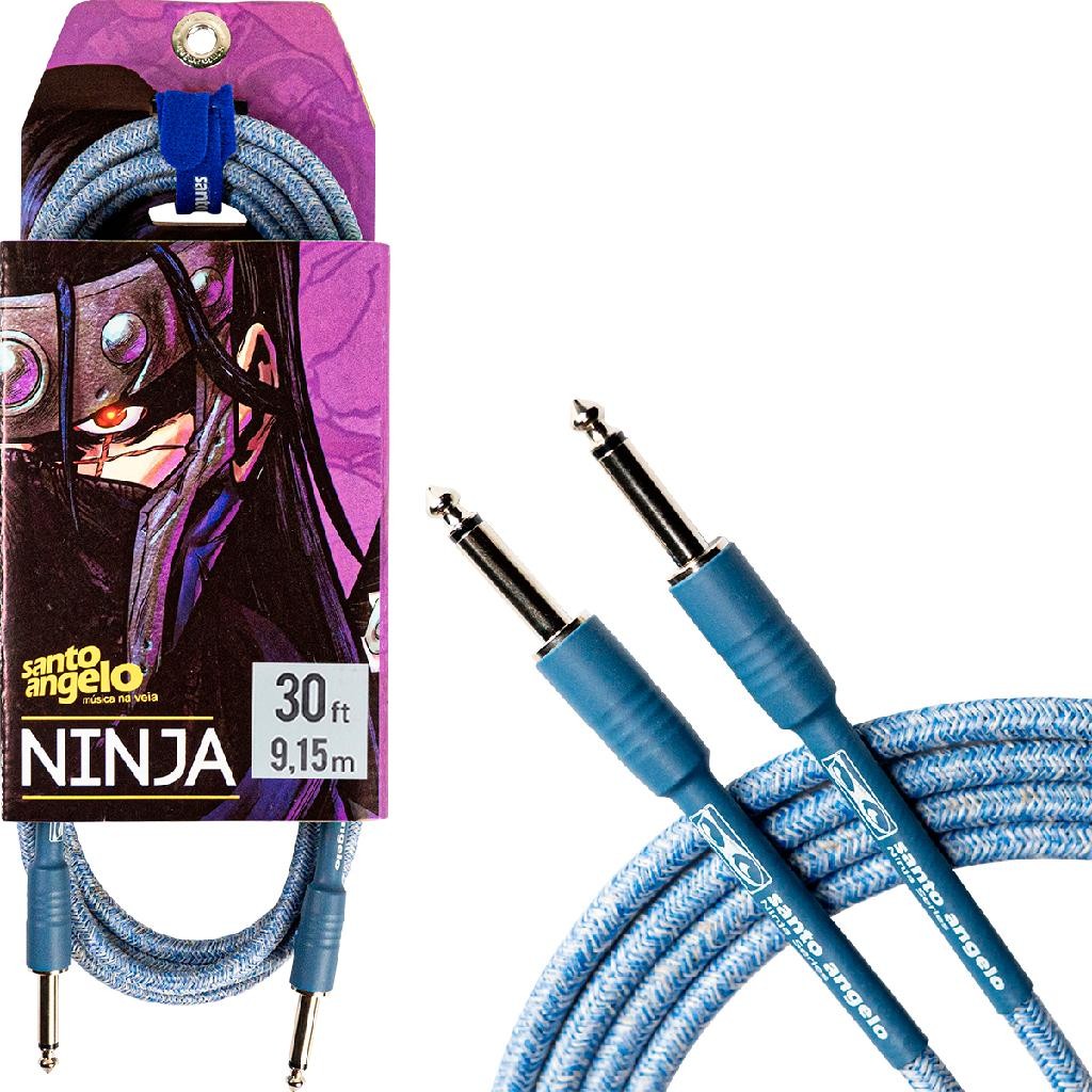 Cabo Santo Angelo Ninja Textil Jeans Azul Claro 9,15m P10 R