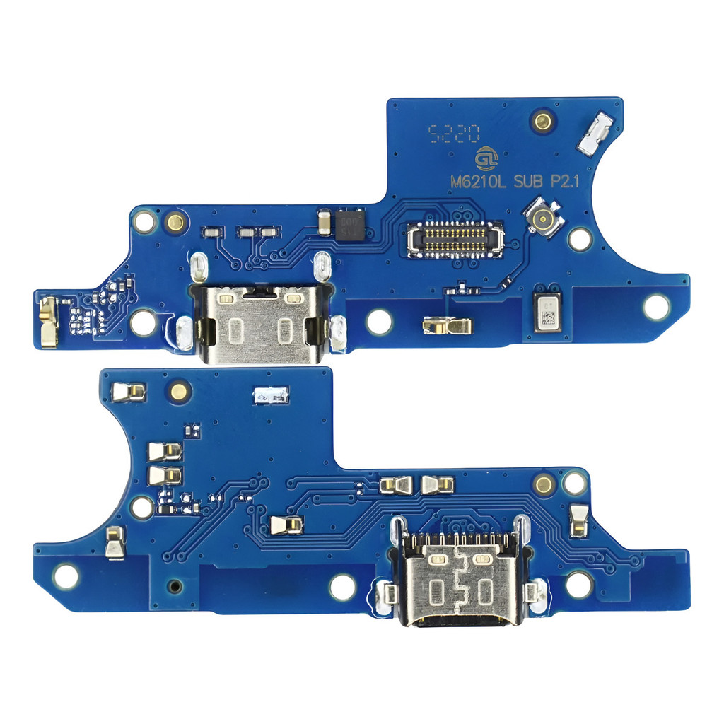 Placa Flex Carga Conector Compatível Moto E7 Power Xt2093-1