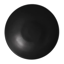 Tigela Média Orgânico Stoneware Preto Matte Ø25x8cm 1961ml