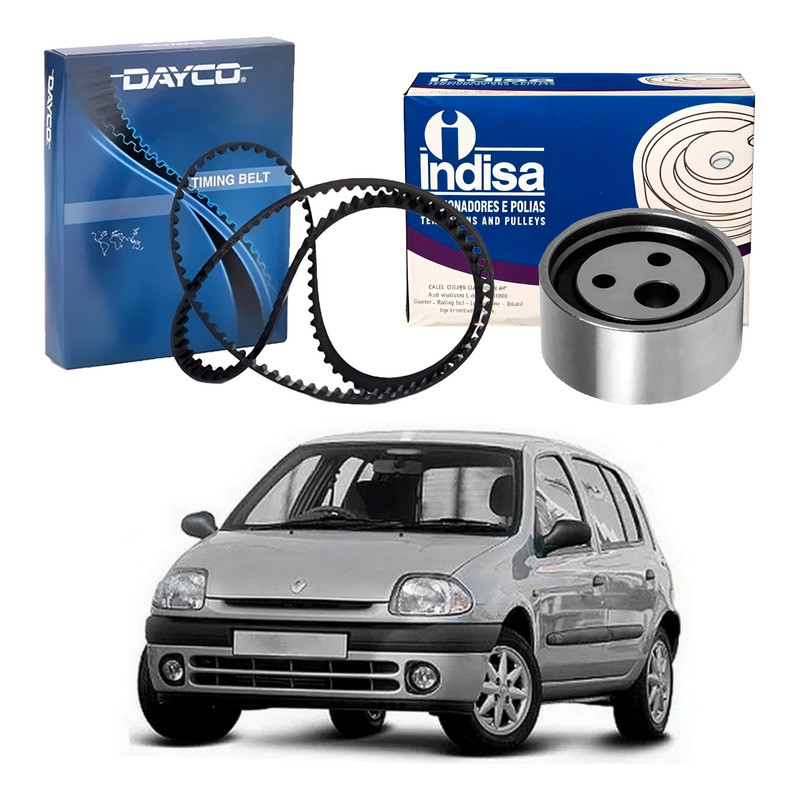 Kit Correia Dentada Tensor Clio 1.0 8v 1999 A 2002 em Oferta na Shopee