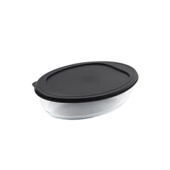 Assadeira Oval com Tampa 1,6L