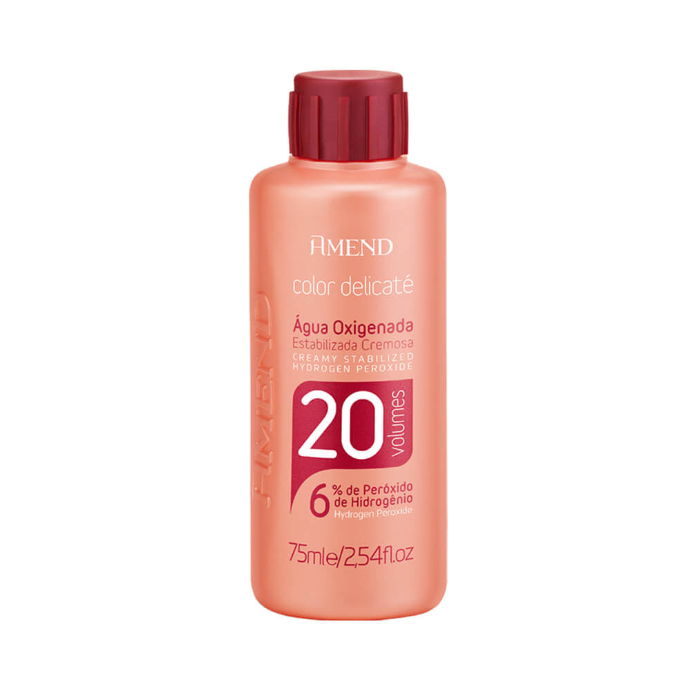 Água Oxigenada Amend Color Delicaté 20 Volumes 75ml em Oferta na Shopee