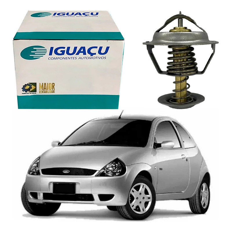 Valvula Termostatica Ford Ka 1.0 1.6 Gasolina 2000 A 2007