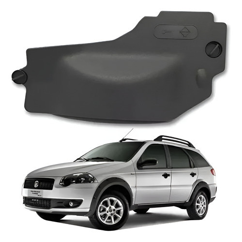 Tampa Acabamento Macaco Fiat Palio Week Adventure Nova Orig