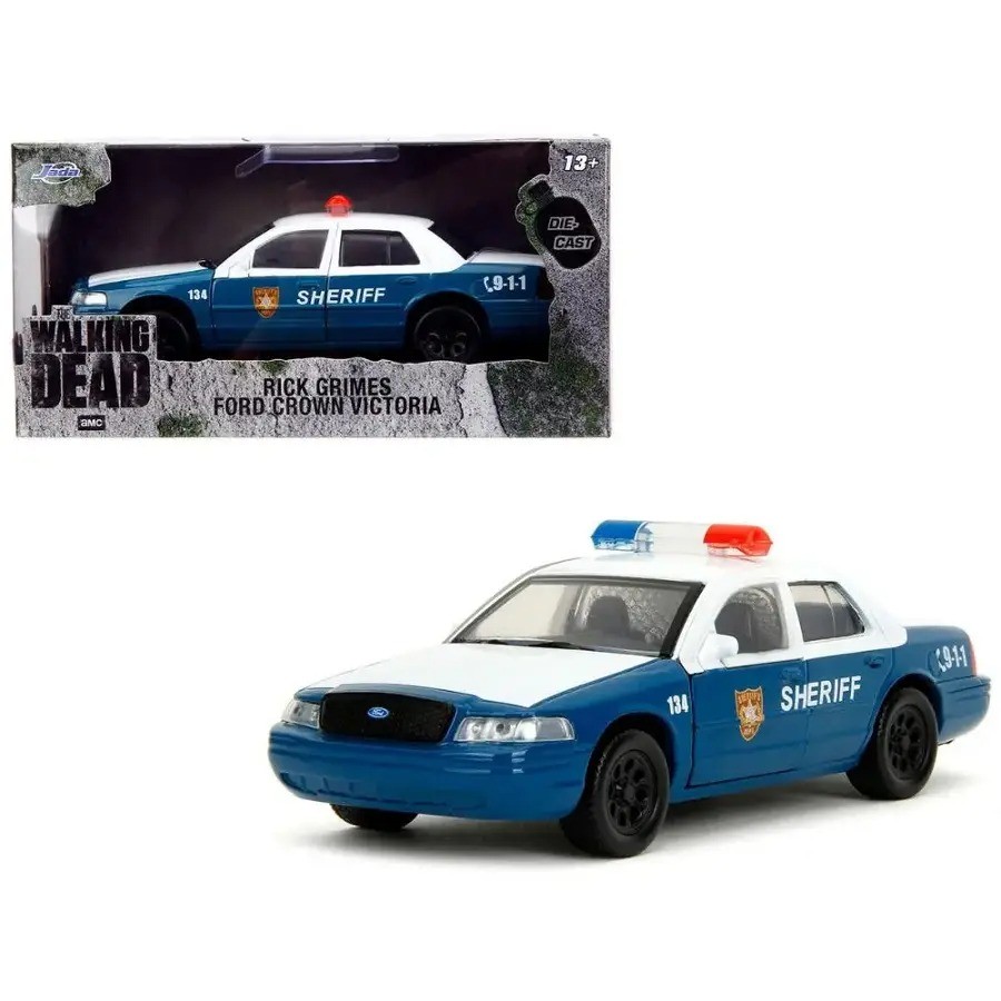 Ford Crown Victoria - Rick Grimes - The Walking Dead - Hollywood Rides - 1/32 - Jada
