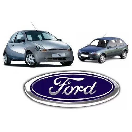 Emblema Oval Da Grade Do Ford Fiesta Courier Escort Ka 99/02