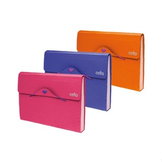 Pasta Sanfonada Mini Fullcolor c/ 12 divisorias 6106 DELLO em Oferta na Shopee