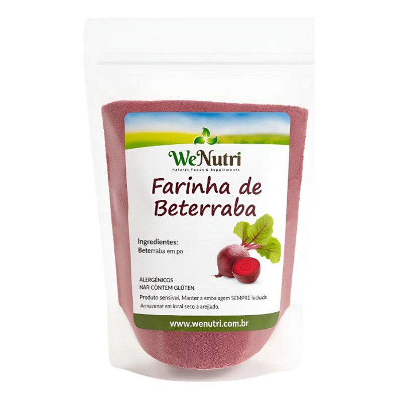 Farinha De Beterraba 1kg Wenutri