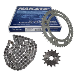 Kit Relação Transmissão Nxr Bros 160 Nakata Com Retentor