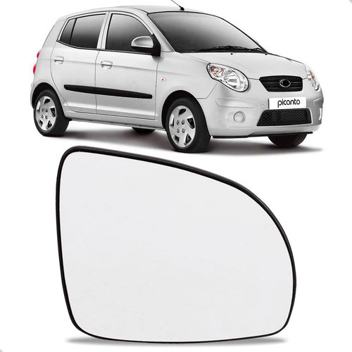 Lente Retrovisor Para Kia Picanto 2008 Até 2011 em Oferta na Shopee