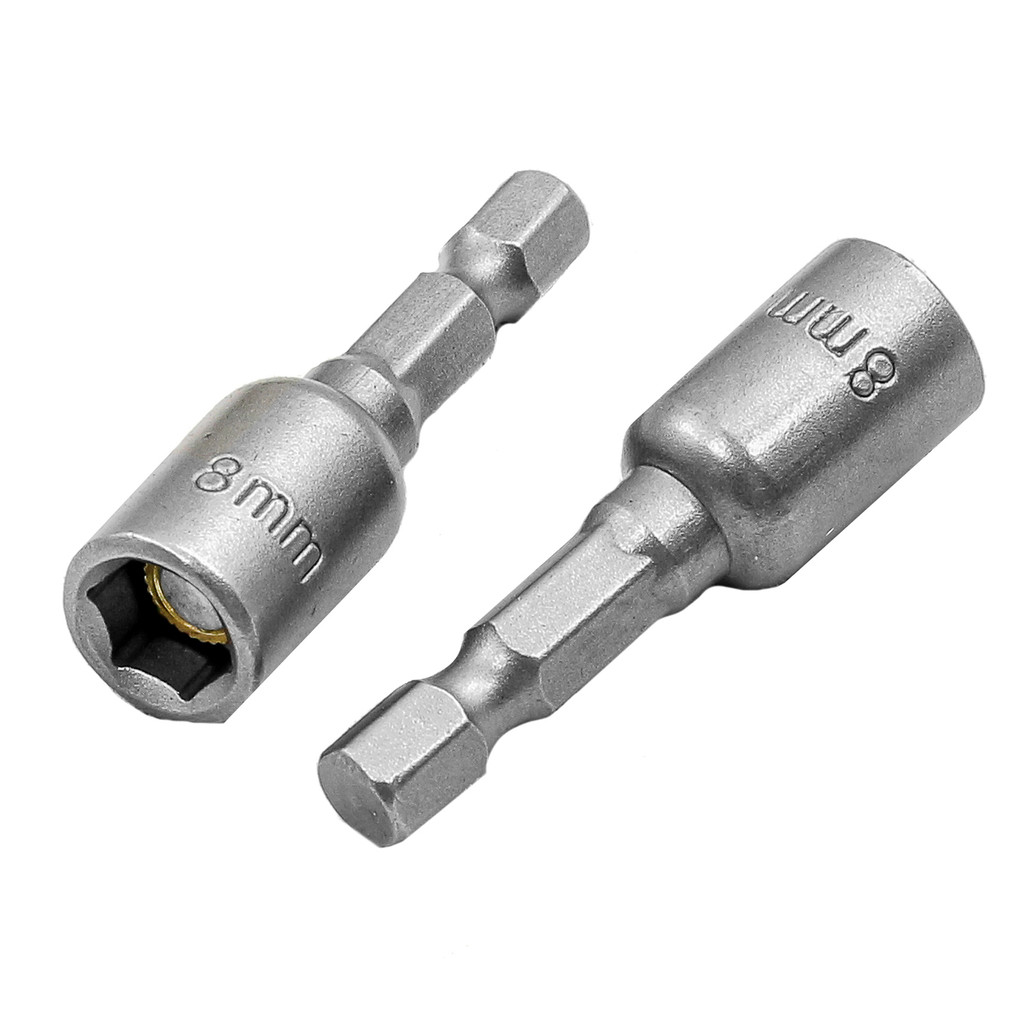 SOQUETE MAGNETICO PARA PARAFUSADEIRA, 8 MM - L 45 MM 2 PC//MTX em Oferta na Shopee