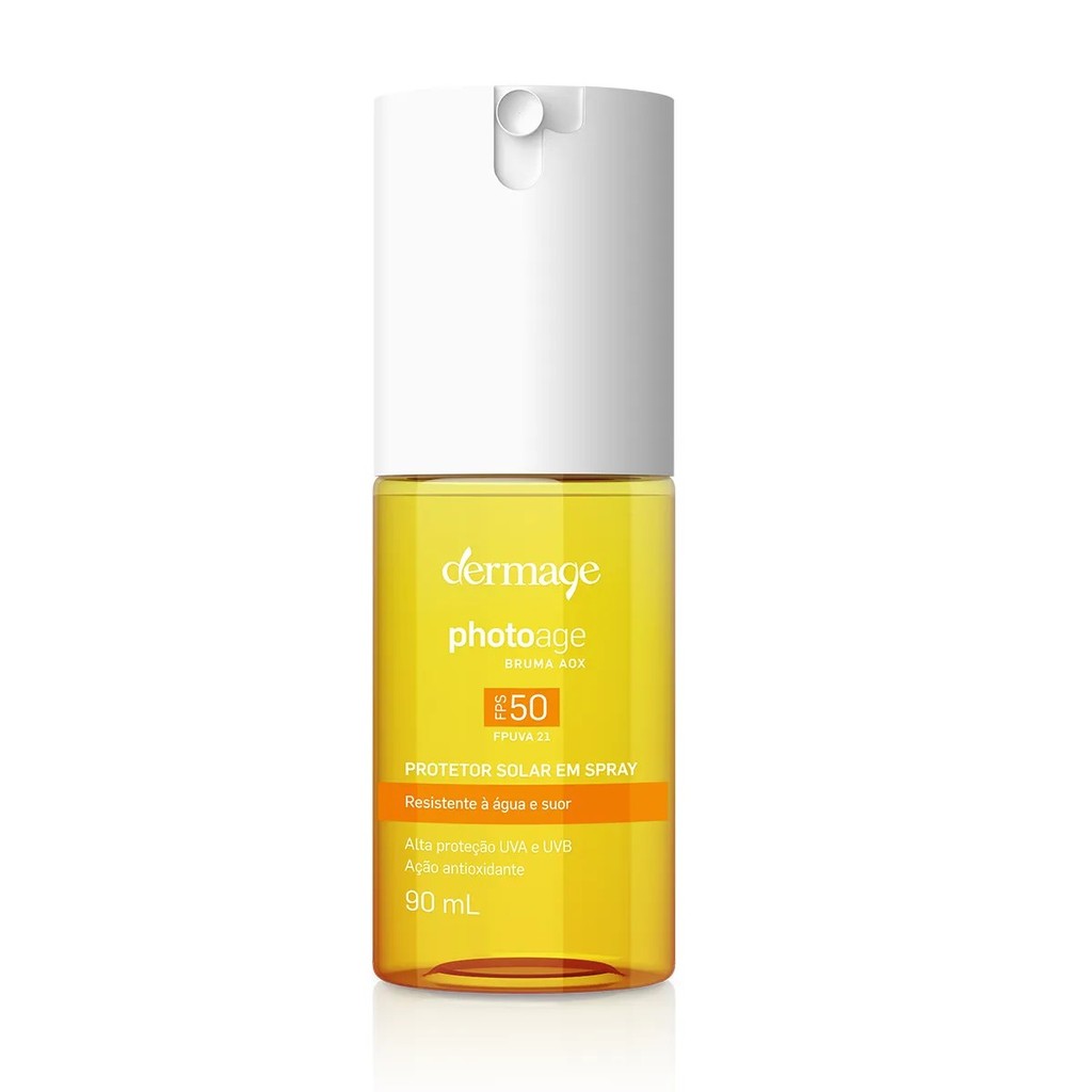Protetor Solar Facial Spray Dermage Fps 50 90Ml