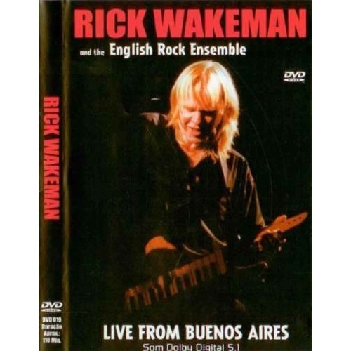 Dvd - Rick Wakeman - Live From Buenos Aires - Lacrado