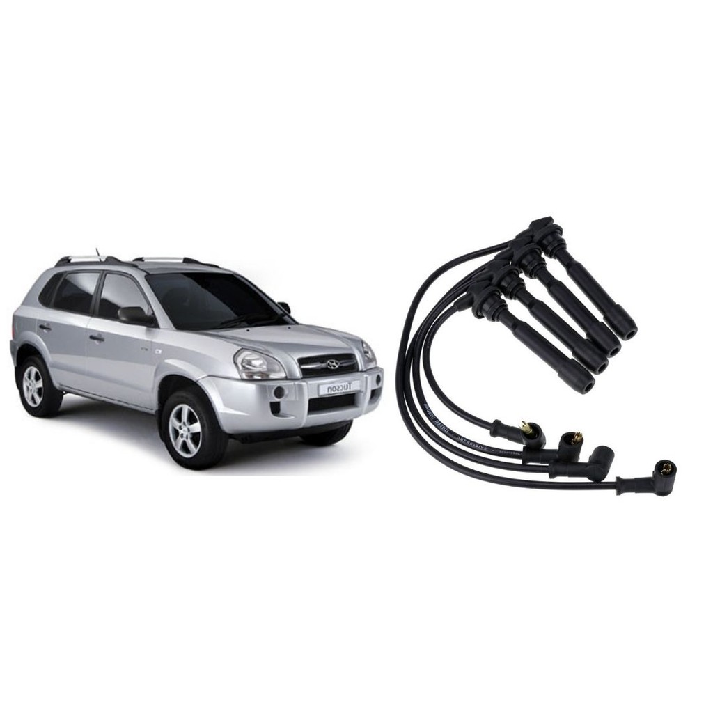 Cabo Ignição Hyundai Tucson 2.0 4 Cilindros 2007 ...