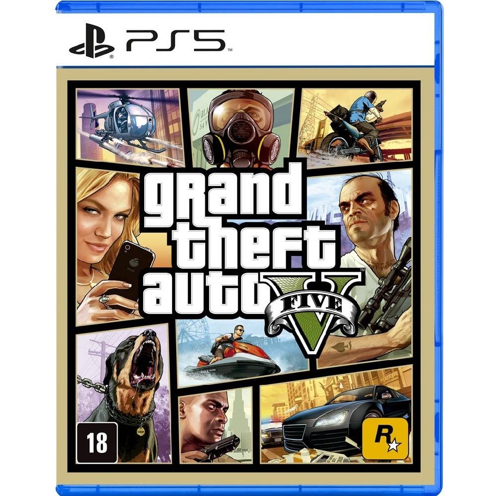Grand Theft Auto V - Playstation 5 em Oferta na Shopee