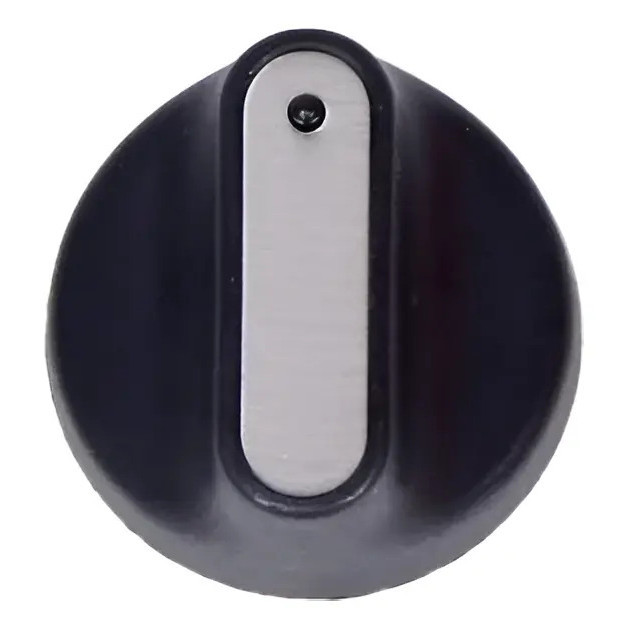 Botão Cooktop Consul Brastemp Preto e Cinza Horizontal Compativel CD075A CDD75A Qualidade Envio Rapido