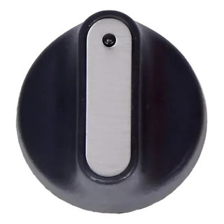 Botão Cooktop Consul Brastemp Preto e Cinza Horizontal Compativel CD075A CDD75A Qualidade Envio Rapido