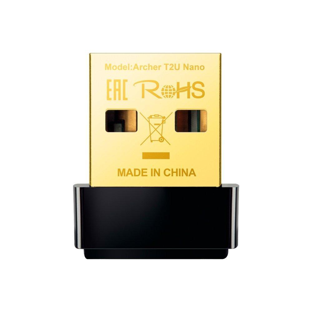Adaptador Wireless USB Tp-Link AC600 - Archer T2U, Nano, Para Pc