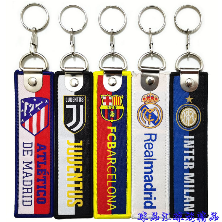 Chelsea imperador cavalo AC milão internacional milão cavalo competição Paris Saint-Germain máquina tecido cinto chaveir