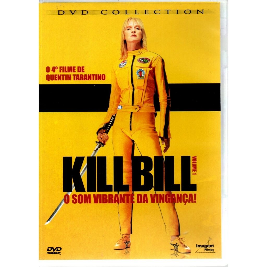 DVD KILL BILL- O SOM VIBRANTE DA VINGANÇA! VOL. 1 direção QUENTIN TARANTINO