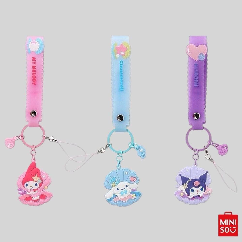 CHAVEIRO PENDENTE PINGENTE DECORATIVO PARA BOLSAS E CELULARES SORTIDO SANRIO