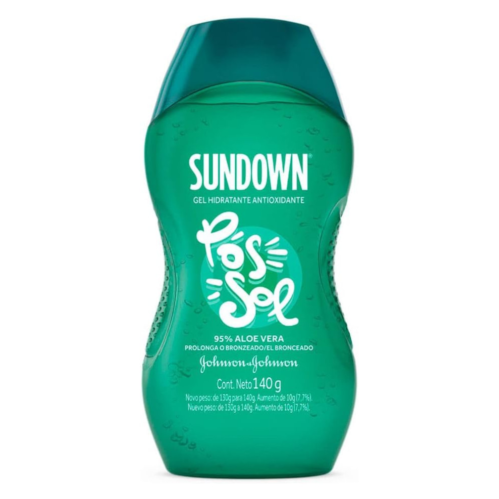 Pós Sol Sundown Aloe Vera Gel Hidratante Antioxidante 140g