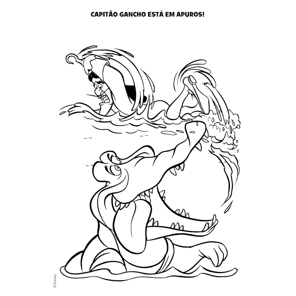 Colorir com Atividades Educativas Disney | Peter Pan · foto 2
