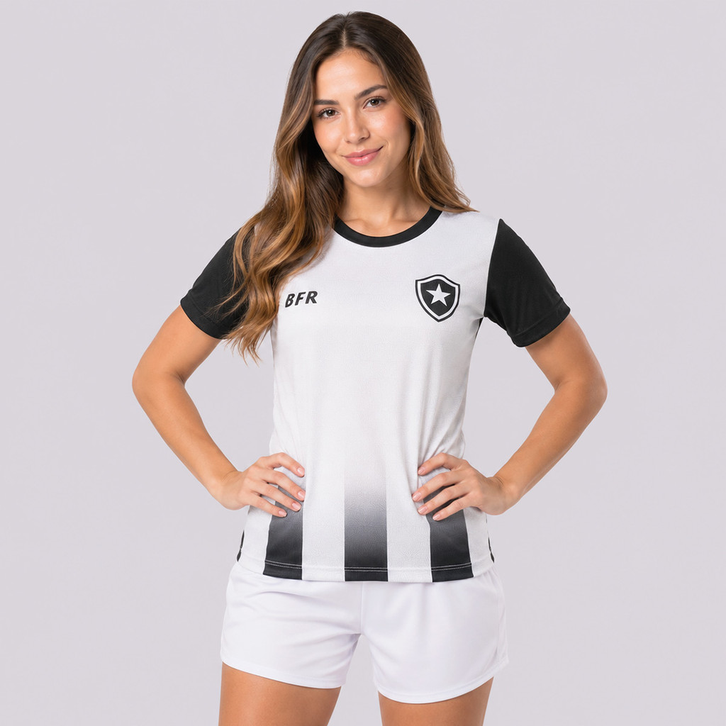 Camisa Botafogo Alvi Feminina Branca