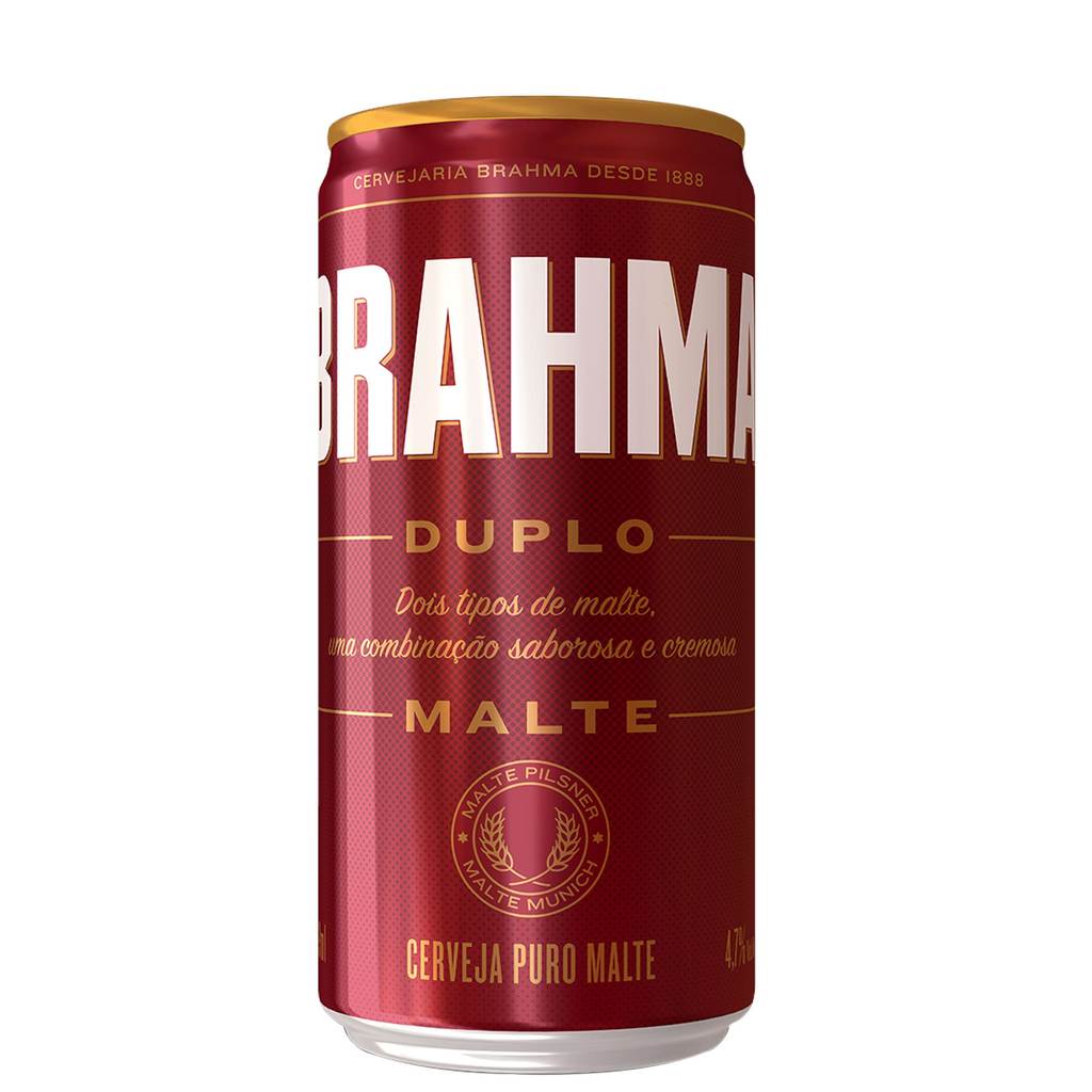 Cerveja Brahma Duplo Malte Lata 269ml