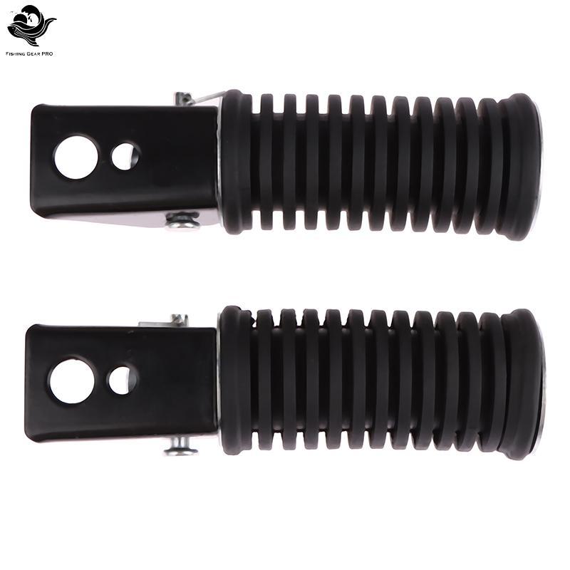 PFG 2 Pçs Motocicleta Frente Traseira Apoio Para Os Pés Da Pegs GS125 GN125 Motocross Acessórios FootPeg Pedais FG