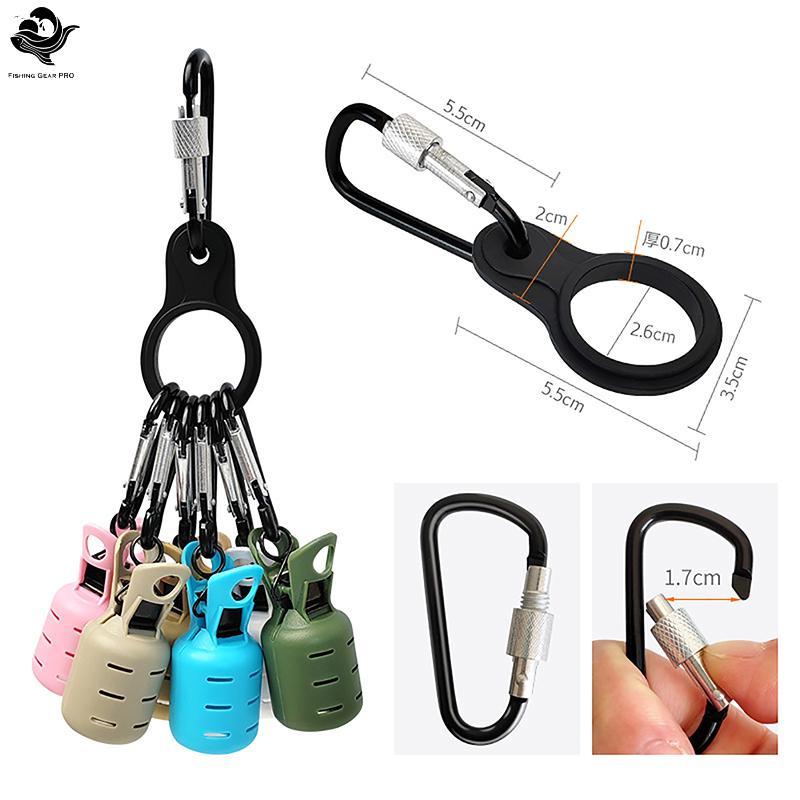 PFG Lula Gabarito Isca Protetor Kit 6 Pçs Webfoot Polvo Egi Ganchos Capa Choco Guarda-Chuva Boné Com Mosquetão Conto De