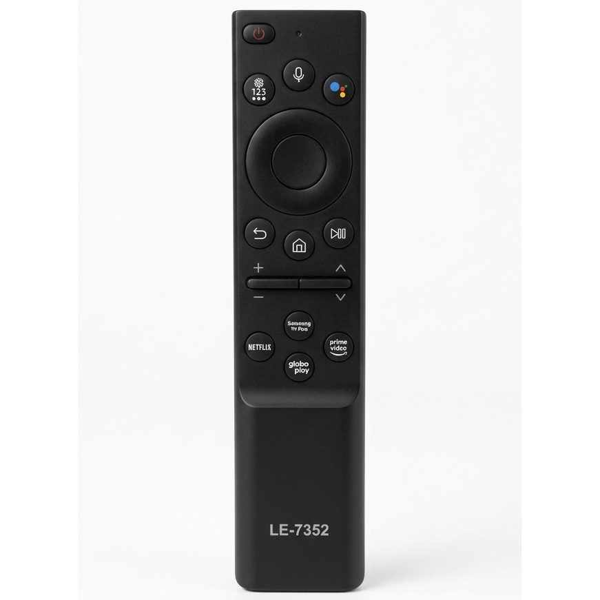 Controle Remoto Compatível com Tv Smart Samsung Netflix Prime Video GloboPlay Tv Plus BN59-01432B