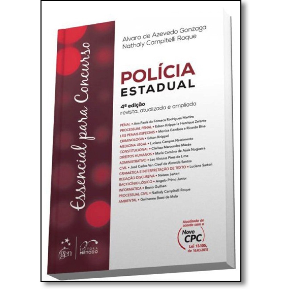 Essencial Para Concurso: Policia Estadual - Revista Atualizada e Ampliada