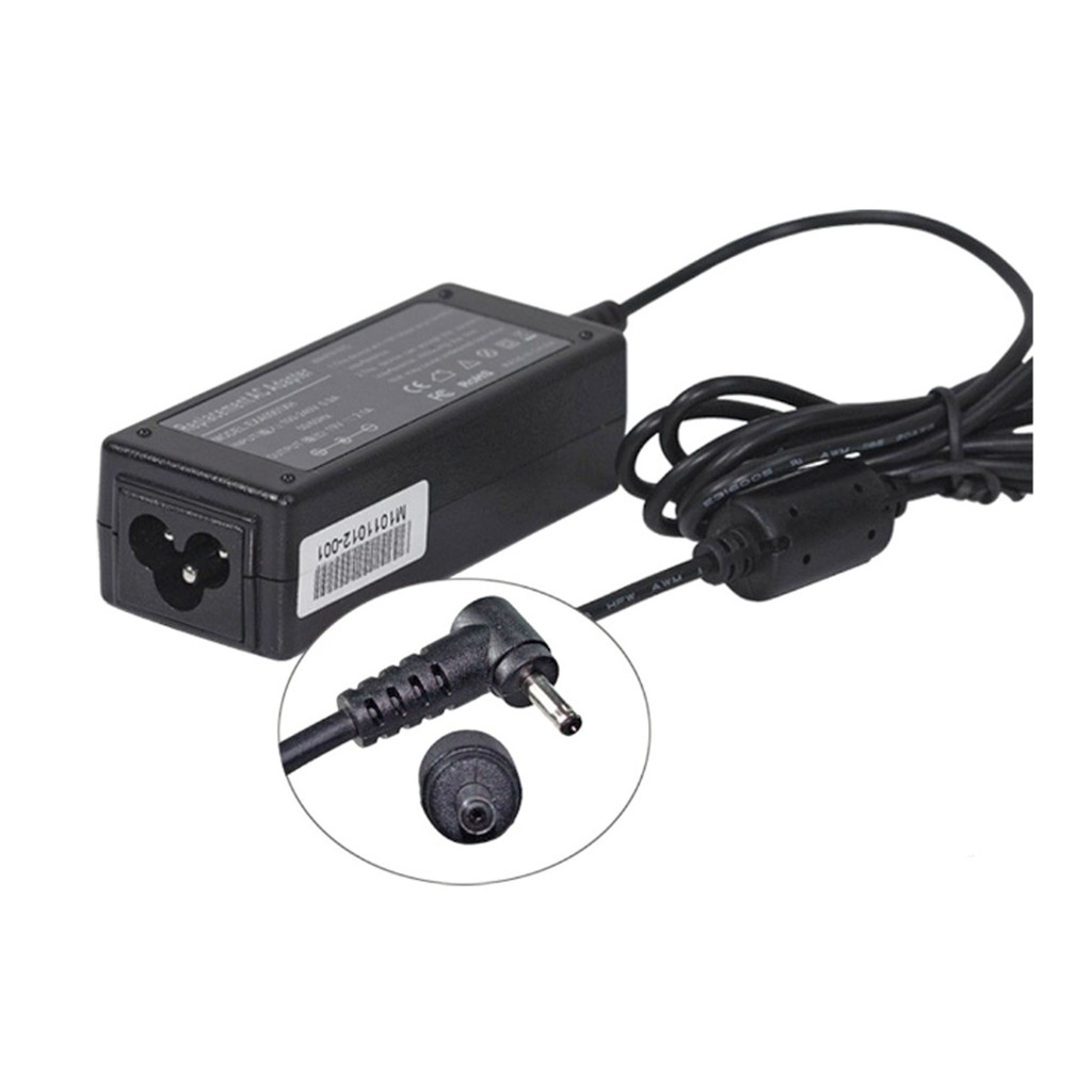 FONTE ASUS P.AGULHA(2.5x0.7MM)40W 19V 2.1A 1015BX/1025C/1201/X101/R103