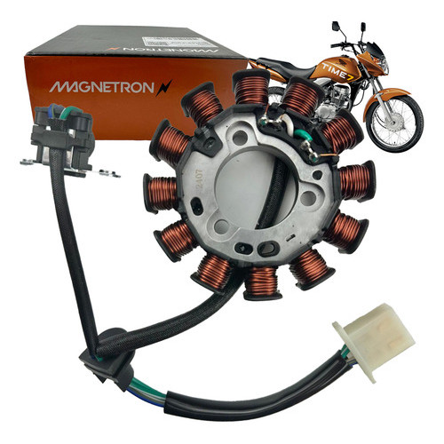 Estator Cg 150 2009 2010 2011 2012 2013 Titan Fan Cargo Magnetron Novo