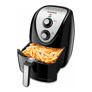 Fritadeira Elétrica Sem Óleo Air Fryer Mondial 5L Grand Family AFN-50 Timer 1900W em Oferta na Shopee