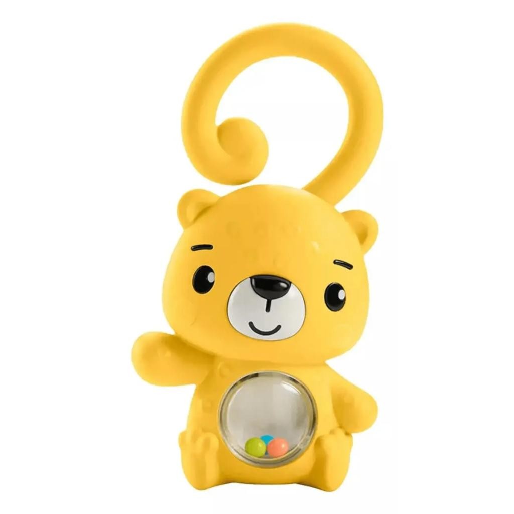 Brinquedo Mordedor Fisher-Price Leopardo Sensorial Sacudir E Balançar Bebê Original Mattel