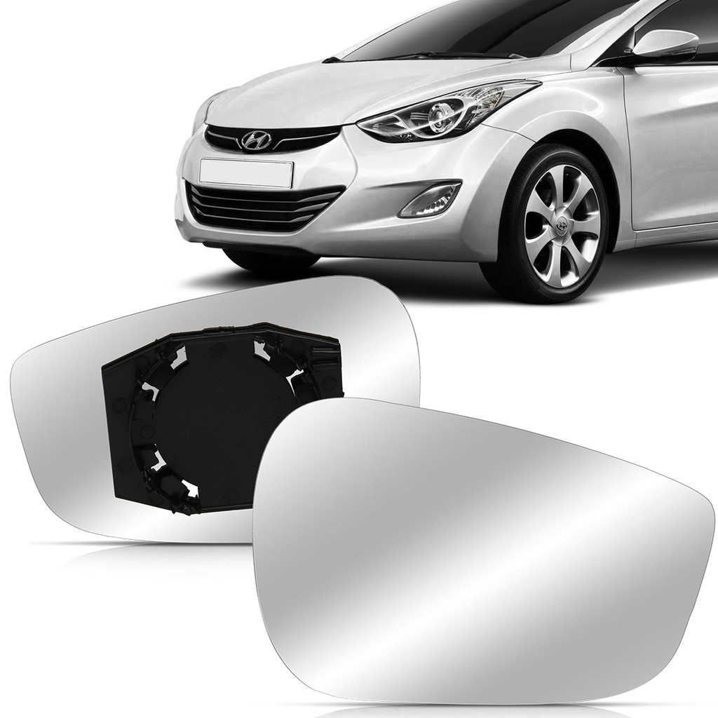 Lente Espelho Retrovisor Elantra 2011 2012 2013 2014 em Oferta na Shopee