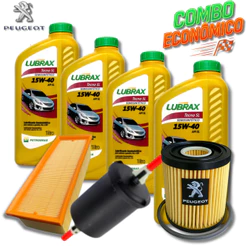 KIT TROCA DE ÓLEO PEUGEOT 207 1.6 16V 2008>2015