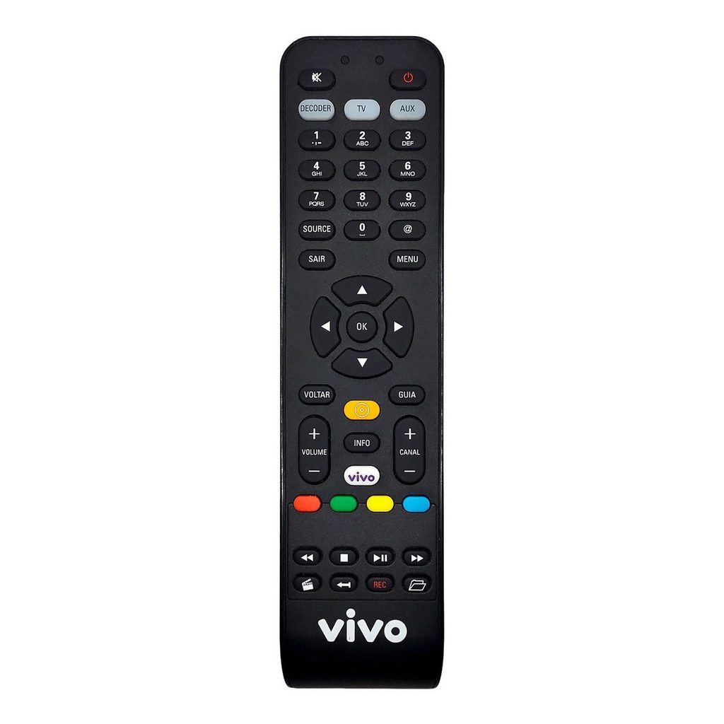 Controle Remoto Para Receptor Gvt Vivo Dstih78 Hd 39 74