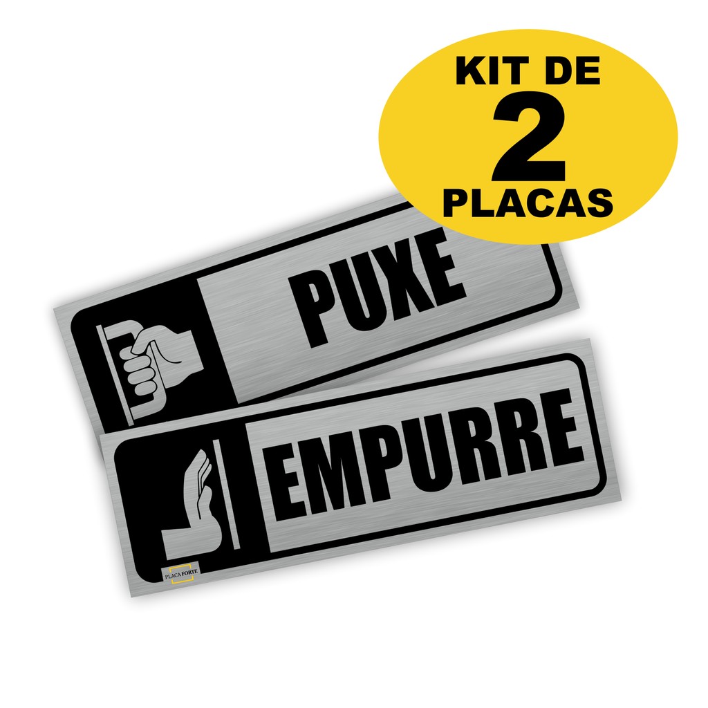 Adesivos Puxe Empurre: Onde Comprar | BuscaProdutos