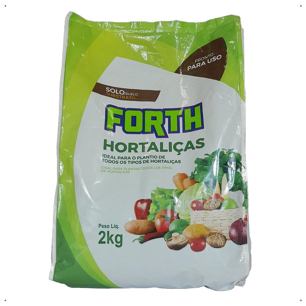 Substrato Hortaliças Forth Jardim 2kg em Oferta na Shopee