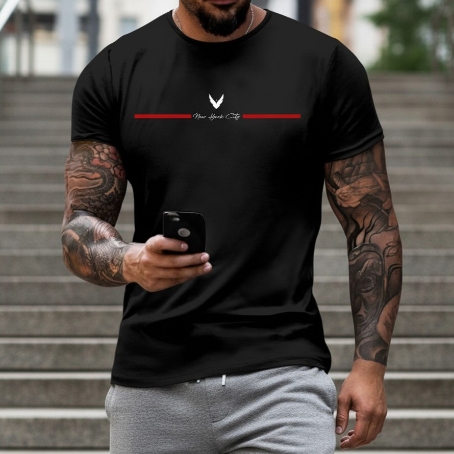 Camiseta Masculina Malha100% ALGODÃO PREMIUM PENTEADA 30.1 ESPORTIVA ACADEMIA  LEVE CONFORTAVEL P AO GG PLUS G1 G2 G3 G4