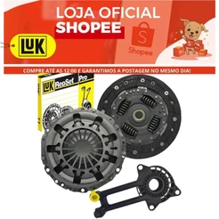 Kit Embreagem Original LUK Courier Ecosport Fiesta Focus Ka 1.6 8v Zetec Rocan GL GLX STREET FLEX